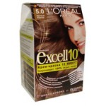 Краска для волос L'OREAL Excell 10 (оттенок 5.0 Светлый каштан)