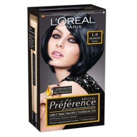 Черный цвет от L'OREAL Recital Preference - отзыв, стойкость