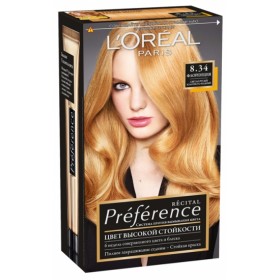 Гель-краска L'OREAL Recital Preference (оттенок 8.34 «Флоренция»)