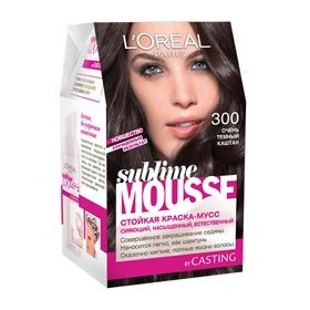 Loreal Sublime Mousse 300 Очень темный каштан