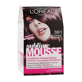 Краска для волос Лореаль Sublime Mousse 361 - отзыв