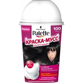 Палет Колор Мусс 100 Черный