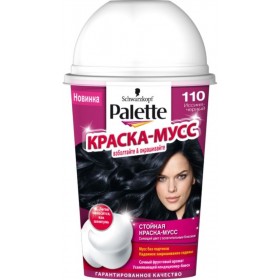 Палет Колор Мусс 110 Сине-Черный
