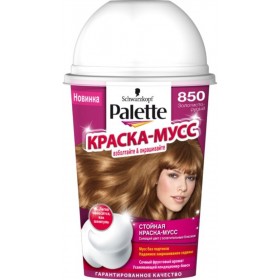 Палет Колор Мусс 850 Золотисто-Русый