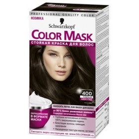 Schwarzkopf Color Mask 400 цвет Темный шоколад - отзыв об оттенке