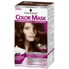 Отзыв об оттенке Schwarzkopf Сolor Mask 568 Каштановый