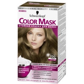 Отзыв об оттенке Schwarzkopf Color Mask 700 цвет Темно-русый