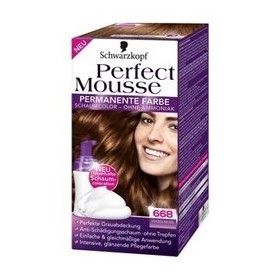 Краска для волос Schwarzkopf Perfect Mousse 668 Лесной орех - отзыв.