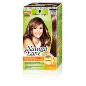 Стойкая крем-краска для волос Schwarzkopf Natural &'Easy (оттенок 560 Кашемир светло-каштановый)