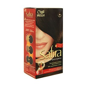 Стойкая крем-краска для волос Wella Safira (оттенок 40 Горький шоколад)