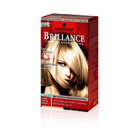 Стойкая крем-краска Schwarzkopf Brillance (оттенок 811 Скандинавский блондин)